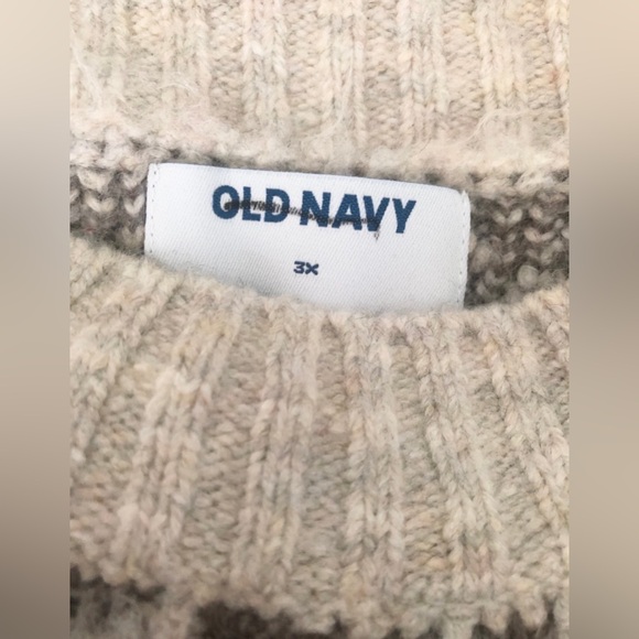 Old Navy animal print sweater plus size 3X NWOT - Picture 2 of 4